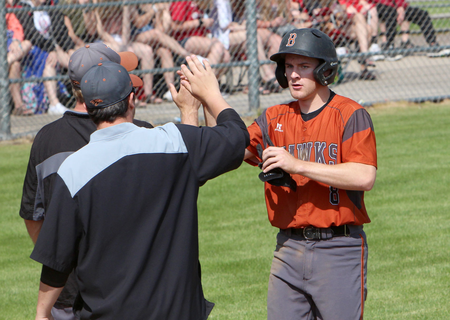 Bloomer baseball vs Cumberland at Casper Park 6-4-19